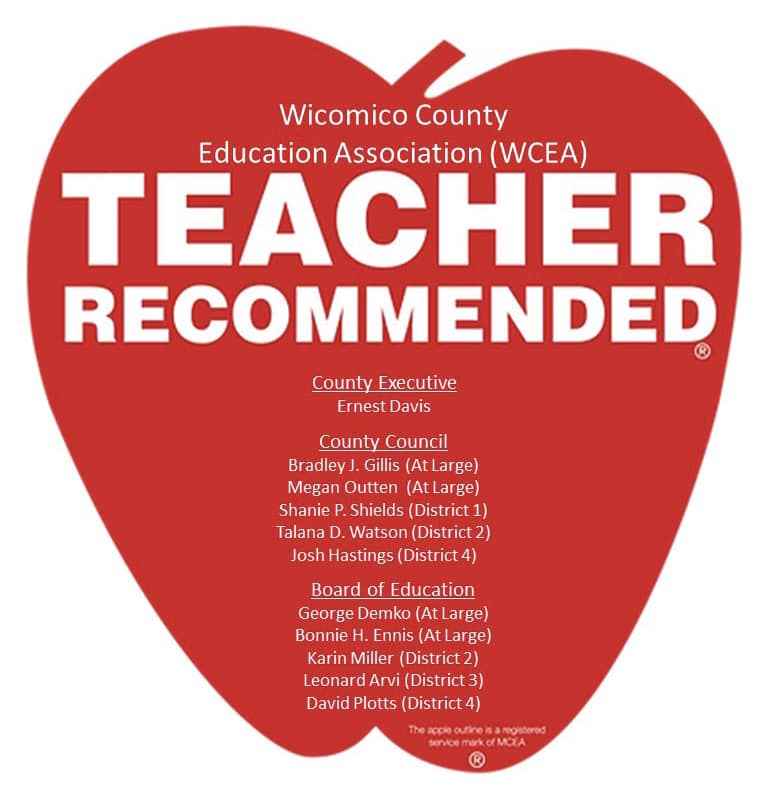 WCEA Recommended Candidates